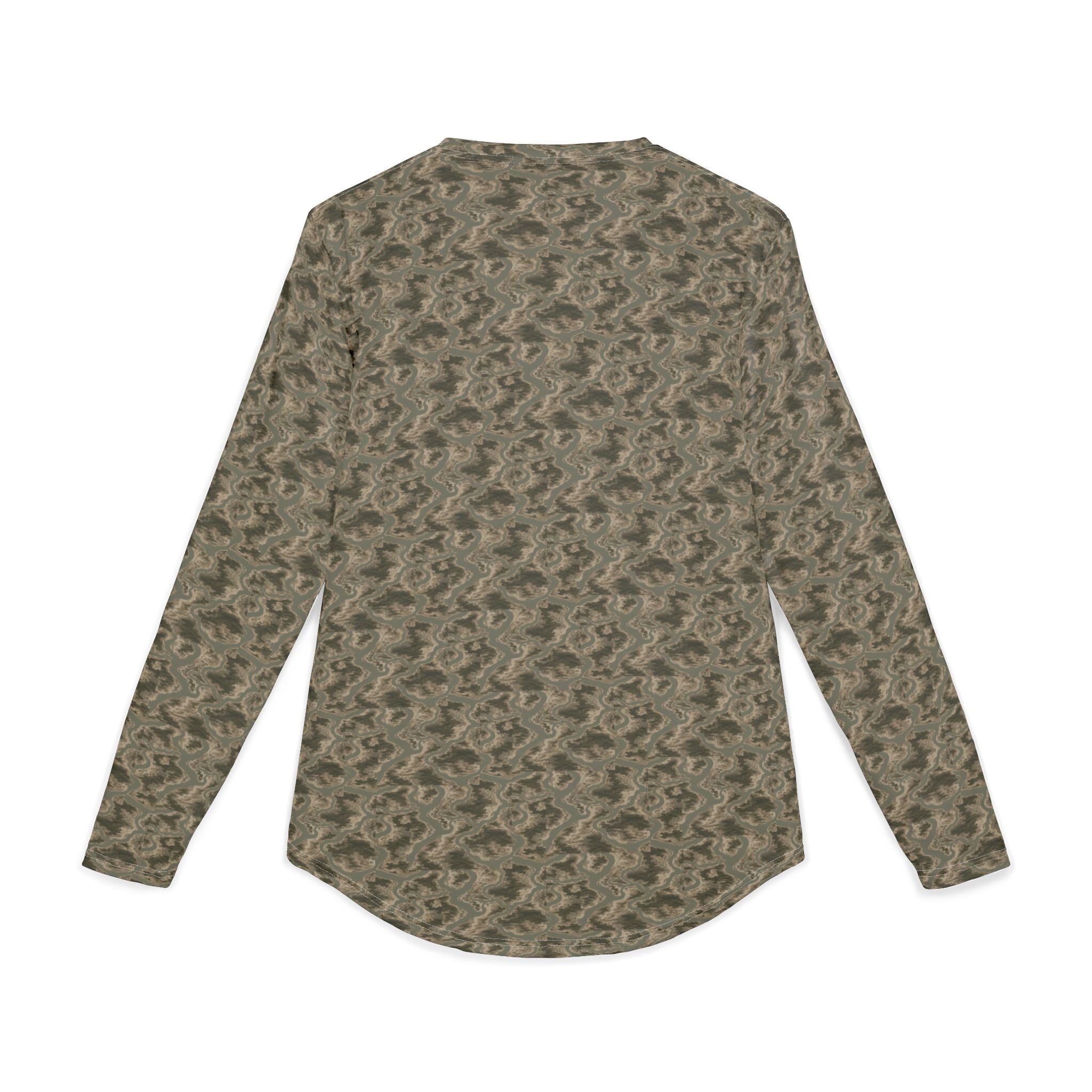 UV Protected Longsleeve - Marshland Camo