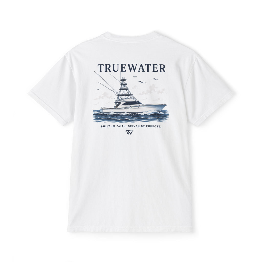 Sport Fisher Pocket Tee - White