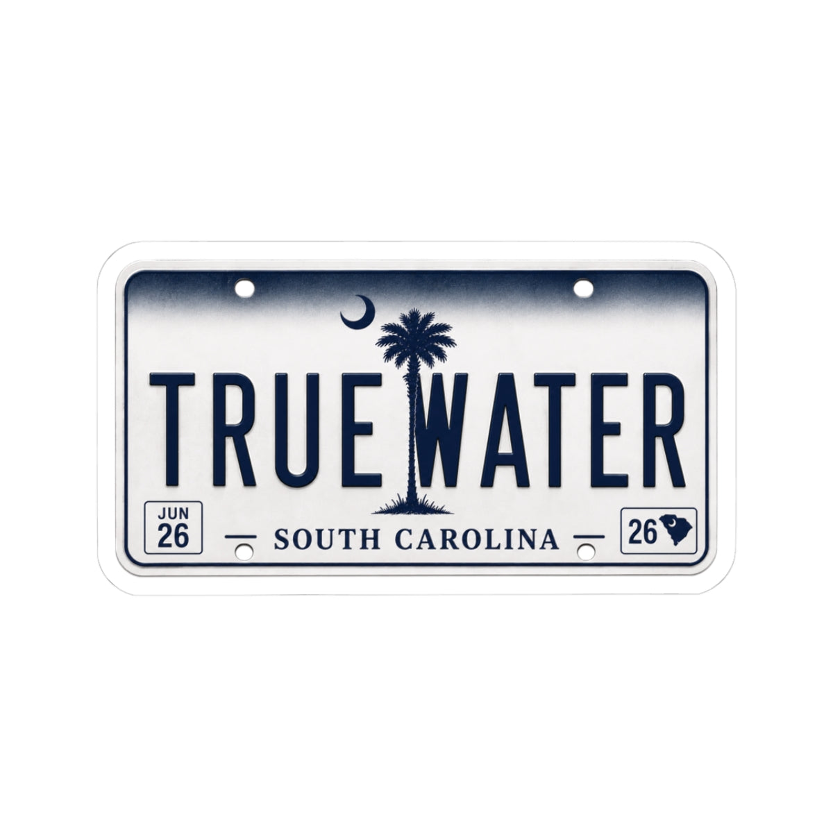 SC Plate Sticker