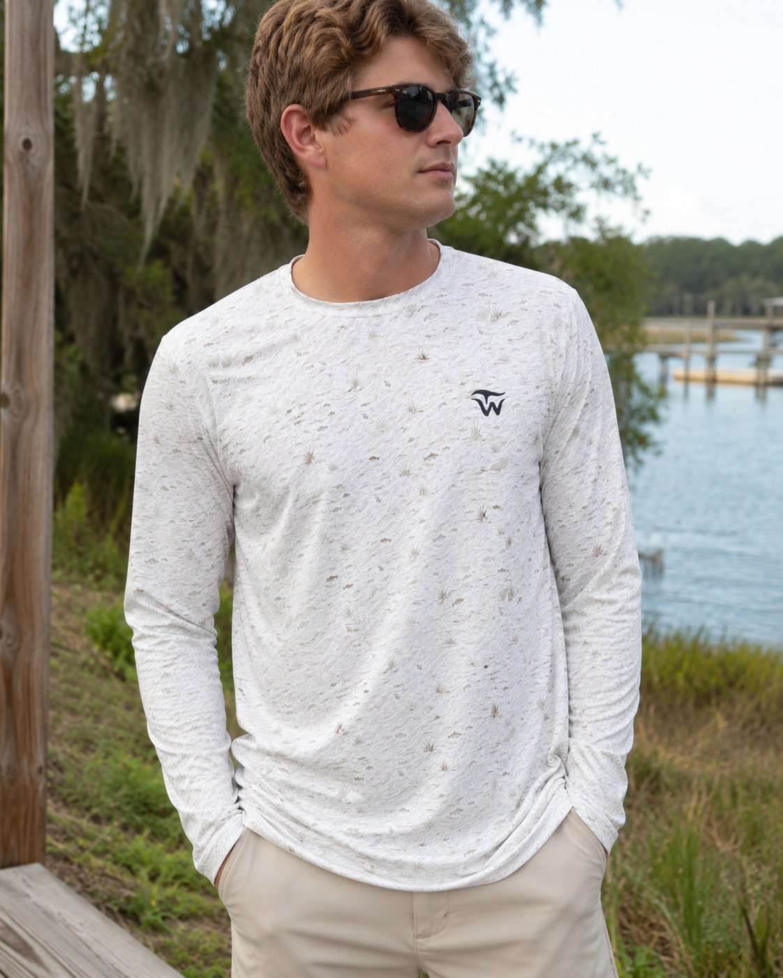 UV Protected Performance Longsleeve - Oyster